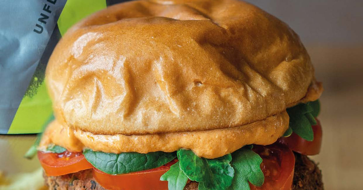 Middle Eastern Beetroot Burger – Vivo Life