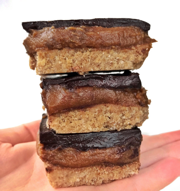 Vegan Millionaire's Shortbread Slices – Vivo Life