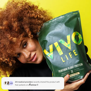 Our Perform plant protein has  now been recommended by over 730 medical providers