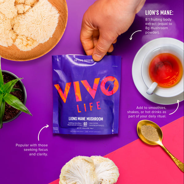 Lion's Mane Mushroom Powder (8:1 extract)